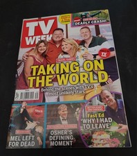 Vintage Australian Magazine - TV WEEK - DECEMBER 2023 - TRAVEL GUIDES COVER 