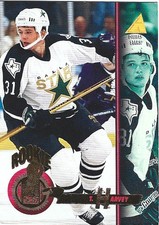 1994-95 Pinnacle - Todd Harvey #262 Dallas Stars (RC)