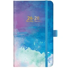2026-2028 Pocket Calendar, 3 Year Monthly Planner from January 2026 to Decemb