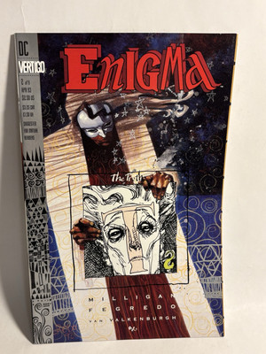 1993 Enigma #2  DC/Vertigo Comics collaboration rare original
