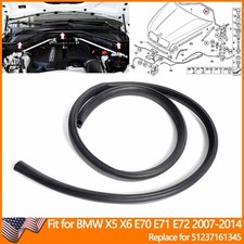 Engine Hood Rubber Sealing Gasket Rear Fit fo...