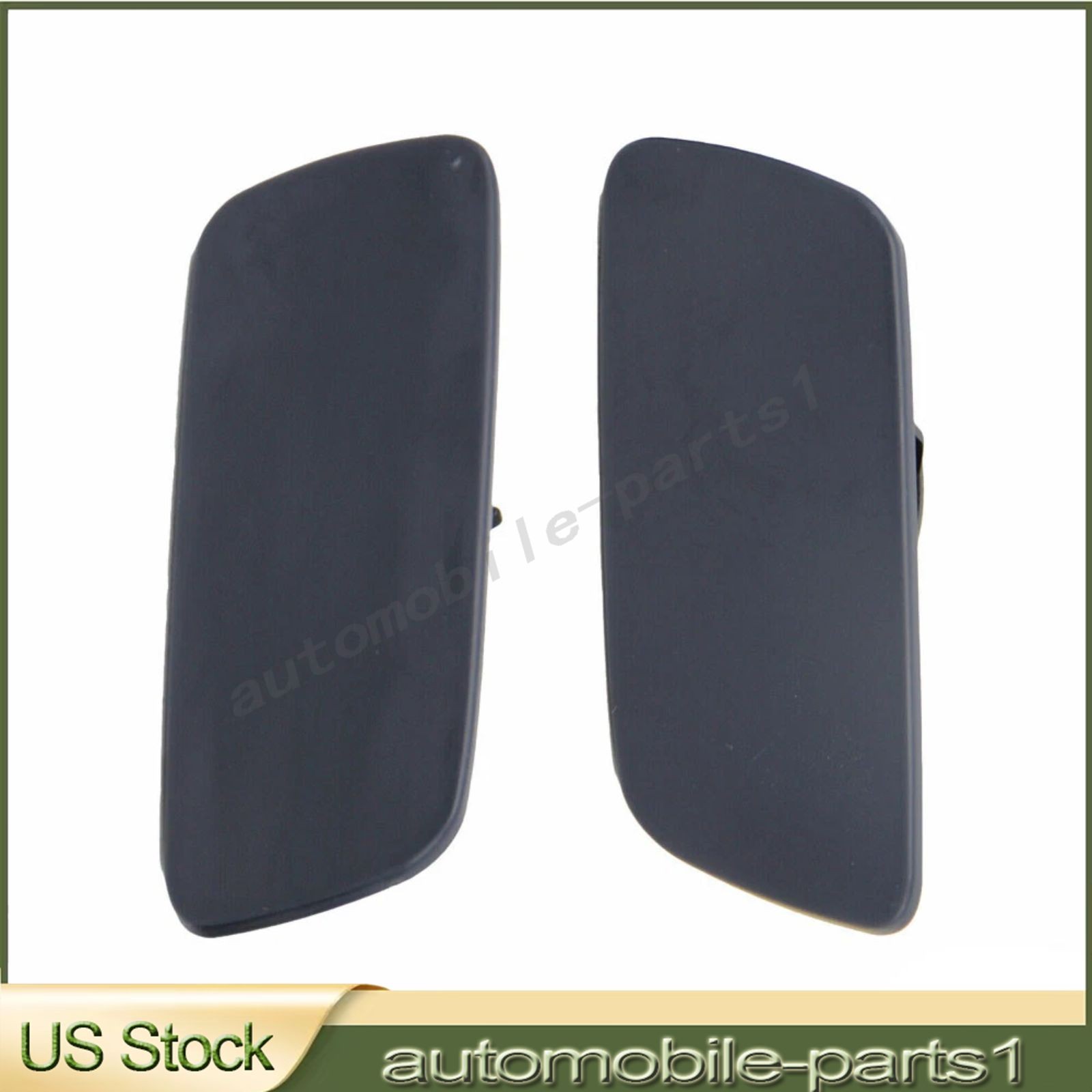 2 Pcs For 2010-2018 Rolls-Royce Ghost Front LH+RH Headlight Washer Nozzle Cover