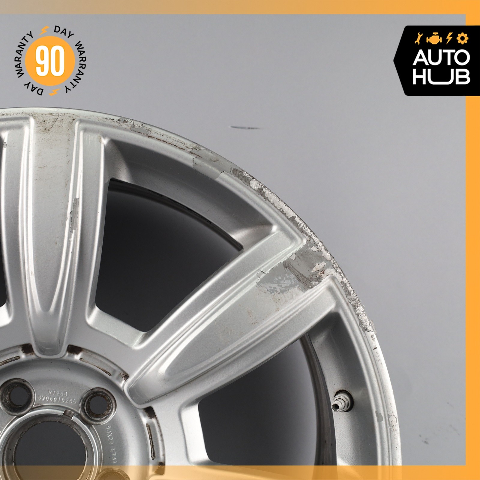 Bentley Continental Flying Spur GT 9 x 20 20" Wheel Rim Silver 3W0601025S OEM