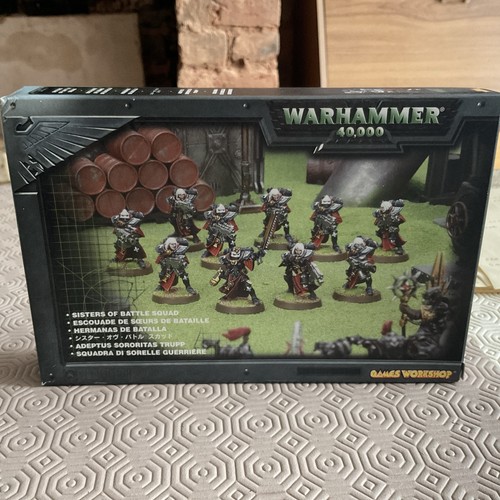 Warhammer 40k Sisters of Battle Squad Eavy Metal Boxed komplett
