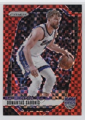 2024-25 Panini Prizm Red Power Prizm 21/75 Domantas Sabonis #86 7n6