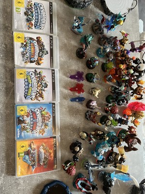 Großes Skylanders PS3 Konvolut   5 Spiele, viele Figuren & Portale