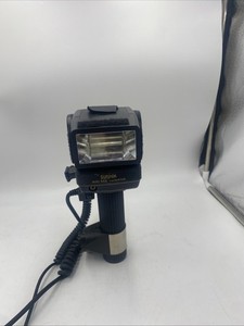 Sunpak Auto auto 555 Handle Mount Flash w/ Handle - untested