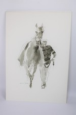 Otto Dill Lithographie, signiert, 60 x 43 cm, Münchner Schule