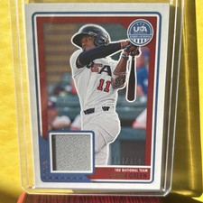 2023  USA Stars & Stripes - USA Material Elijah Green #USAM-EG /250 (MEM, RC)