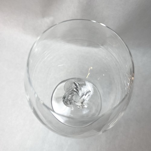 One Thomas Holiday Brandy Cognac Cocktail Glass Twisted Stem EUC - Picture 4 of 5