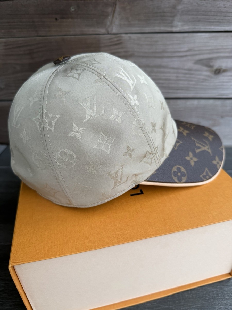 Authentic Louis Vuitton LV Get Ready Cap - Beige Monogram Baseball