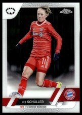 Lea Schüller 2022-23 Topps Chrome UEFA  C/L #44 FC Bayern Munchen (women)