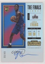 2017 Panini Contenders Rookie The Finals Ticket 9/49 Jawun Evans #137 Auto 1u6