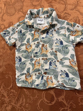 Bluey 2t button up shirt