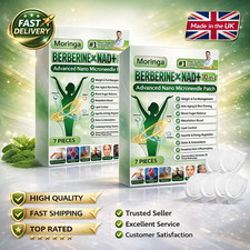 Moringa  Berberine 10-IN-1 Advanced Nano Microneedle Patch - 7pcs/box 1-3 BOX 