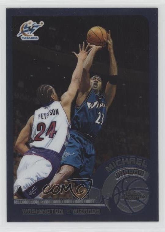 2002-03 Topps Chrome Michael Jordan #10 HOF