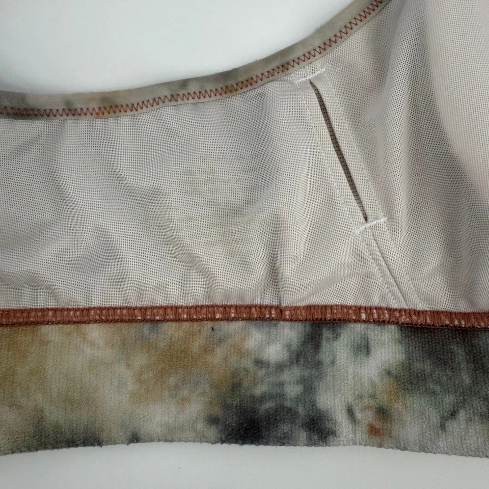 SHEFIT Ultimate Sports Bra Tie Dye Front Zip Adjustable Fit 1 Luxe High Impact - Image 4 of 4