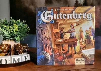 Gutenberg - Brettspiel Granna, Englisch