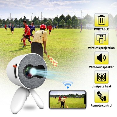 Smart Mini Projector 4K Full HD Portable Home Theater Wifi for iphone