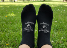 Balega Hidden Comfort Performance No Show Athletic Running Socks Unisex, Black