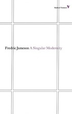 Fredric Jameson A Singular Modernity (Libro de bolsillo) (Importación de EE. UU.)