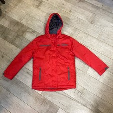 Kids Red Arctix Insulated Jacket Size Large With Removable Hood