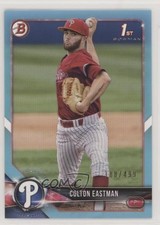 2018 Bowman Draft Sky Blue 388/499 Colton Eastman #BD-96 y0i