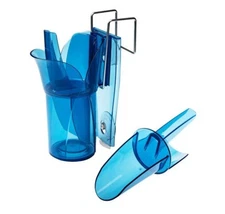 San Jamar SI7000 Saf-T-Scoop & Guardian System 12-16 oz Polycarbonate Ice Safe