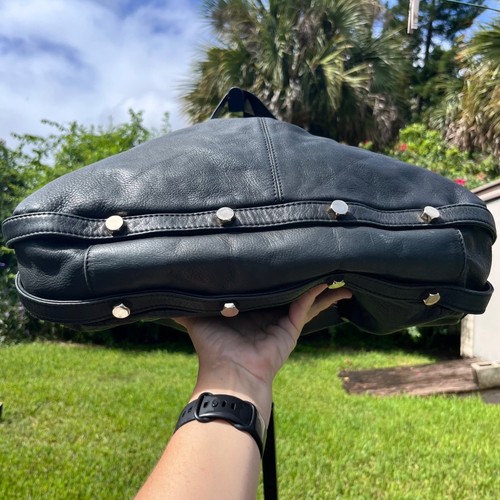 Rebecca Minkoff Hobo Bag Nikki schwarz lässig Leder Nieten - Bild 7 von 12
