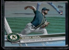 Bobby Wahl 2017 Topps Update Rainbow Foil #US294 Oakland Athletics