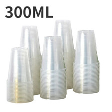 7oz Clear Plastic Cups Reusable Plastic Cups for Water Coolers UK