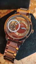 Herren Armbanduhr Graf Von Monte Wehrpflicht Modell 921537 (Rose Gold farben)