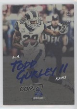 2018 Panini Luminance Blue Luminance /99 Todd Gurley II #72 0q1p