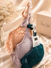 René Rofé Lingerie 3-Pack Lace Floral Sheer Push-Up Underwire Bras 34B — photo 4
