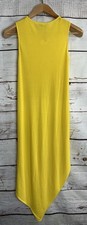 Zara New Women’s Yellow Casual Dress Small Sleeveless New