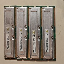 512MB 2x256mb Samsung Desktop (2) Modules 1066-32p RDram Memory Rambus NON-ECC
