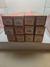 Lot of 12 Vintage QRS Player Piano Rolls / Martin, Cook