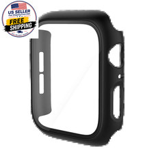 360  Full Screen Protector Hard Case for Apple Watch 7/6/SE/5/4/3/2/1 Cover Temp