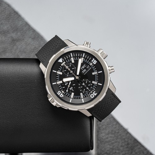 IWC Aquatimer Men's Black Watch - IW376803