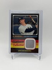 2020 Topps Heritage - Clubhouse Collection Relics D.J. LeMahieu #CCR-DL (MEM)