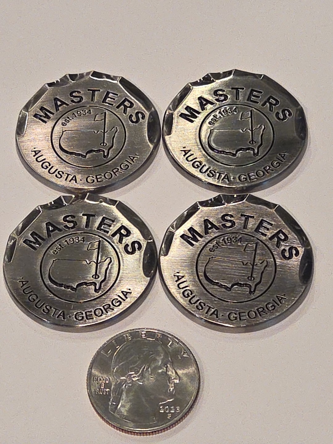 1 3/8 Inch Jumbo Size Zinc/alloy 4some Deal
