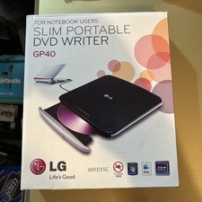 LG Slim Portable DVD Writer GP40