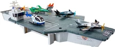 *READ DETAIL* Matchbox Aircraft Carrier Playset,7 Die-Cast Sky Buster Toy
