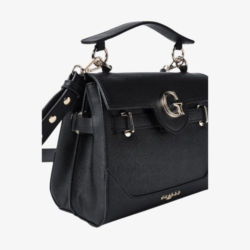 Borsa donna gaelle paris gaacw02308 reg shoulder strap in ecopelle nera pe25 - Picture 7 of 8