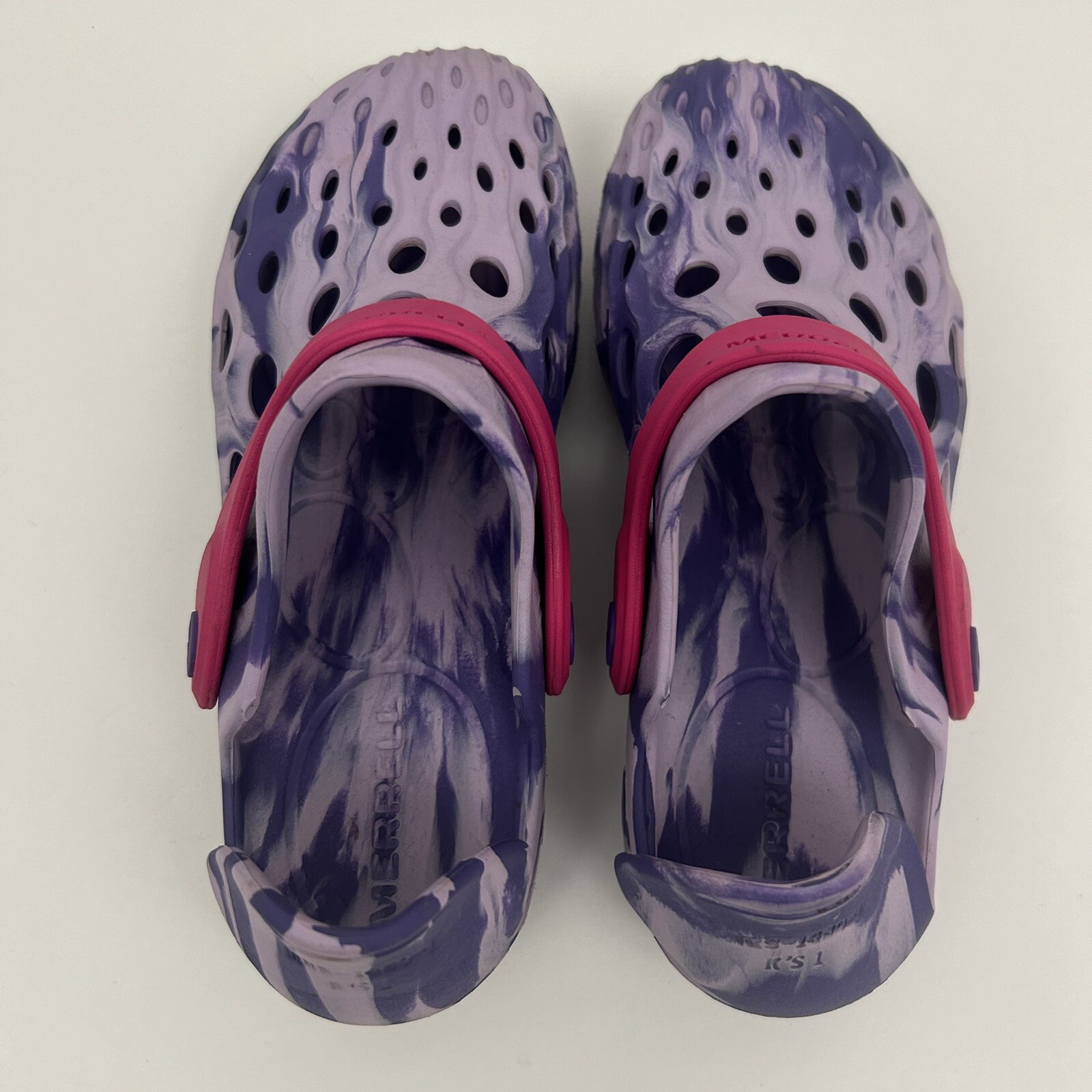 Scarpe Merrell bambino bambina Hydro Moc viola rosa taglia 1
