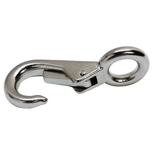 Gancho a presión de barco de ojo fijo de acero inoxidable grado 316 de 5/8" de longitud de 2,8" 1 pieza - Imagen 2 de 5