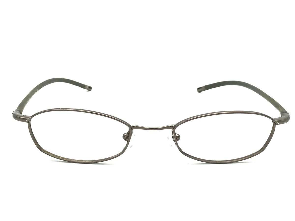 NIKE Flexon 4066 224 Brown Oval Rectangular Eyeglasses Frames 47