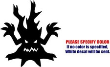 Tree Monster 02 Graphic Die Cut decal sticker Car Truck Boat Window Bumper 9"