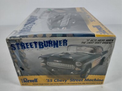 239＊■Revell '55 Chevy Street Machine1：25 239 Revell '55 Chevy Street Machine 1:25 #e1e6c9 | eBay