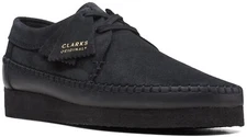 Clarks Originals Mens Weaver Oxfords Lace Up Shoes Charcoal Black Suede 26169443
